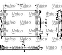 Radiatore Alette di raffreddamento saldate 735380 VALEO per NISSAN