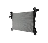 Radiatore Alette di raffreddamento saldate 8MK 366 304-541 HELLA per OPEL