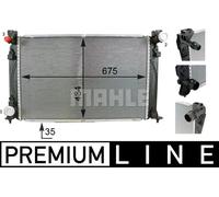 Radiatore Alette di raffreddamento saldate CR 79 000P MAHLE per AUDI A6 C6