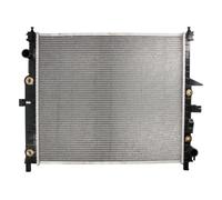 Radiatore Alette di raffreddamento saldate D7M027TT THERMOTEC per MERCEDES-BENZ