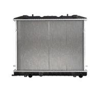 Thermotec Radiatore motore D7X048TT – per cambio manuale, rete 588×424×32 mm, alette saldate