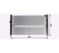 AVA Quality Cooling Radiatore Peugeot 4008 1.6 Benzina dal 2012 Nuovo