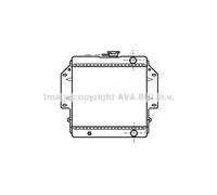 Prasco Radiatore motore Suzuki SJ 413 Samurai 1.3 – Nuovo