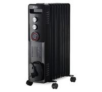 Argoclima WARM BLACK TT 9 Interno Bianco 2400 W Riscaldatore ambiente elettrico a olio