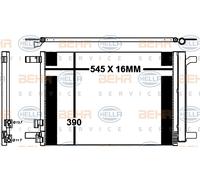 Radiatore Aria Condizionata Volkswagen Golf VII 1.6 TDI da 12 -> Originale