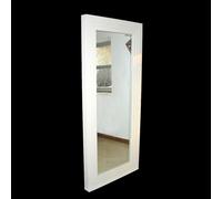 RADIATORE ARREDO ACCIAIO BIANCO 160 X 70 CORNICE CON SPECCHIO MADE IN ITALY