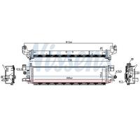 Radiatore bassa temperatura, Intercooler per FORD C-MAX FOCUS GRAND C-MAX KUGA T