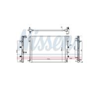 Radiatore Bassa Temperatura Intercooler Per Renault Twingo III 144610515R