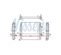 Radiatore Bassa Temperatura Intercooler Per VW Touareg 7P0121212F 7P0121212L