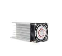Radiatore CG relè stato solido trifase 10A 25A 40A 60A 80A 100A 120A 200A radiatore in alluminio con ventola 12VDC 24VDC 220VAC(Size:3-L with 220VAC Fan)