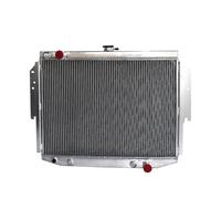 Radiatore completamente in alluminio compatibile con Plymouth Volare Caravelle Dodge Mirada Diplomat Magnum Aspen Chrysler LeBaron Cordoba 1976-1989 V8 AT