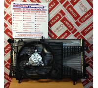 RADIATORE CON VENTOLA FIAT PUNTO 1.3 M/JET S/AC 03 IN POI-MODULO COMPLETO NUOVO