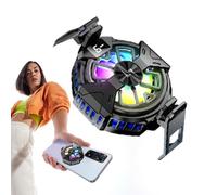Radiatore con Ventola Magnetica per Smartphone - Accessorio di Compatto a Clip per telefoni | Ventola di istantaneo a Due modalità di velocità, prevenzione sicura del Sur