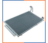 NTY Condensatore Aria Condizionata Con Essicatore Alluminio per Ford Fiesta VI