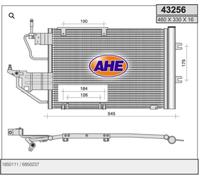 RADIATORE condenzatore OPEL ZAFIRA B Astra H