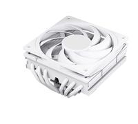Radiatore CPU a basso profilo UT-75 da 1 pezzo, 8 tubi di calore, ventola a 4 pin for LGA 1700, 1200, 2011, 2066, AM4, AM5, dissipatore di calore for CPU.(6 HEAT PIPES WH_NO RGB)