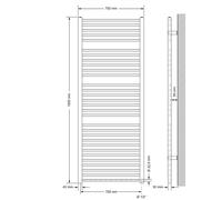 Radiatore da bagno calorifero scaldasalviette con / senza elemento elettrico