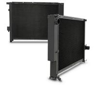 RADIATORE DA COMPETIZIONE IN LEGA DI NERO DA 42 MM PER BMW SERIE 3 E36 M3 3.2 Z3