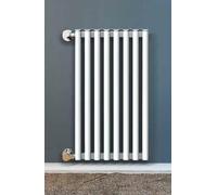 RADIATORE D'ARREDO BAMBOOO ALLUMINIO BIANCO SABLE' DA 8 ELEMENTI INT.80