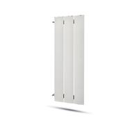 RADIATORE D'ARREDO OTHELLO PLATE SLIM ALLUMINIO B.CO SABLE' CM.189X60,3 INT.180