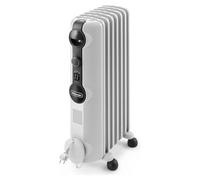 De’Longhi TRRS 0715 stufetta elettrica Interno Bianco 1500 W Riscaldatore ambiente elettrico a olio