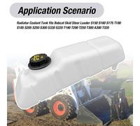 Radiatore del serbatoio del liquido di raffreddamento dell'acqua con tappo