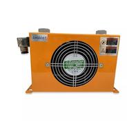Radiatore dell'aria idraulico AH1470T 200L/min Radiatore dell'olio raffreddato ad aria, scambiatore di calore for pressa idraulica Assorbimento degli urti(220V)