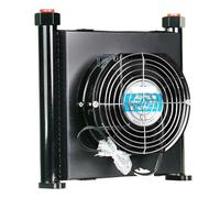 Radiatore dell'olio idraulico con ventola AJ1025T-CA Flusso da 25 l/MIN Raffreddamento dell'olio Scambiatore di calore Radiatore dell'olio Operazione stabile
