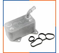 NTY Radiatore olio, Olio motore compatibile con AUDI SEAT SKODA VW VAG