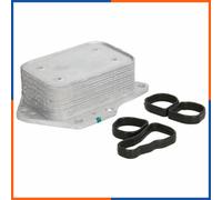 NTY Radiatore olio CCL-ME-015 - Raffreddato ad acqua con filtro - Compatibile con MERCEDES-BENZ