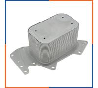 NTY Radiatore olio motore CCL-AU-049 - raffreddato ad acqua - compatibile Audi/VW