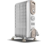 De’Longhi V550918T.WB Interno Bianco 1800 W Riscaldatore ambiente elettrico a olio