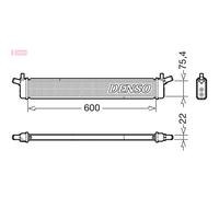 Radiatore DENSO DRM50136