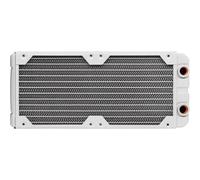 Radiatore di raffreddamento a liquido Corsair Hydro X Series XR5 da 240 mm bianco