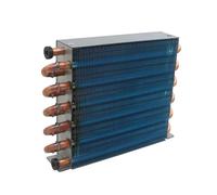 Radiatore Di Raffreddamento Ad Acqua Del Condensatore, Scambiatore Di Calore Dell'evaporatore Con Tubo Di Rame Da 7 Mm Mini(2X9X193)