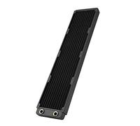 Radiatore di raffreddamento ad acqua, TSRP-BP G1/4 Radiatore in rame con filettatura Dissipatore di calore Scambiatore di calore liquido di raffreddamento ad acqua (480 mm)