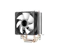 Radiatore di raffreddamento ad aria CPU 2 tubi di rame a tocco diretto, supporto for effetto di illuminazione ARGB, fibbia a doppia piattaforma(Charge version)