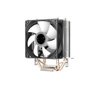 Radiatore di raffreddamento ad aria CPU 2 tubi di rame a tocco diretto, supporto for effetto di illuminazione ARGB, fibbia a doppia piattaforma(Charge version)