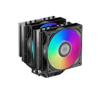 Radiatore di raffreddamento ad aria CPU RT620P a doppia torre con 6 tubi di calore, controllo intelligente della temperatura PWM, ventola da 12 cm senza luce(RT620 ARGB B)