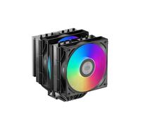 Radiatore di raffreddamento ad aria for CPU ARGB RT620 bianco, doppia torre, doppia ventola, 6 tubi di calore, controllo della temperatura PWM(RT620 ARGB B)