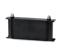 Radiatore di Raffreddamento Olio 19 File, per Tipo Universale, per in Alluminio, per Motore e Trasmissione, per con Adattatore da 10AN Femmina a 8AN/6AN Maschio, per LZ7019, per Marrone (Nero)