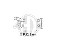 Radiatore D'Olio 140X70X60 Adatto Per Volvo XC60 156 V70 III BW 135
