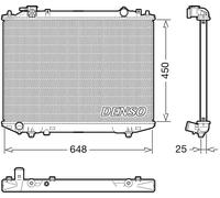 DENSO DRM10117 Radiatore motore