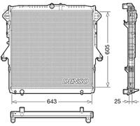Radiatore DENSO DRM10119