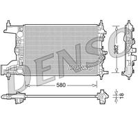 Radiatore DRM20094 DENSO per CHEVROLET OPEL