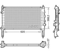 RADIATORE OPEL MOKKA 1.4 TURBO BENZINA 13-> ORIGINALE DENSO NUOVO