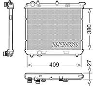 Radiatore DRM21024 DENSO per CITROËN PEUGEOT DS OPEL