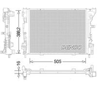 Radiatore, raffreddamento motore DENSO DRM23035