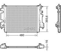 Denso Radiatore acqua DRM23113 per Smart Fortwo, Forfour e Renault