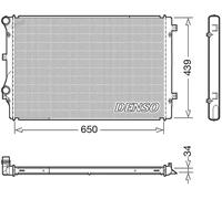 DENSO DRM32041 Radiatore motore